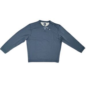 johnnie-O Corbet French Terry Crewneck Sweatshirt Navy Blue Men's XXL NWT